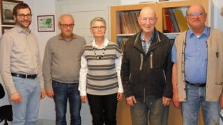 Bei der Jahreshauptversammlung des Gesangvereins wurden Mitglieder geehrt.
