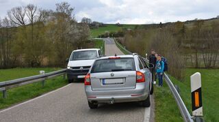 Knapp einen Kilometer ist die Bushaltestelle an der B 19 von Lillstadt entfernt. Die Schüler müssen die Strecke entlang der Ortsverbindungsstraße oftmals zu Fuß zurücklegen, ohne Gehweg und mit einer gefährlichen Engstelle gerade für Fußgänger von rund 200 Metern Länge, bedingt durch die vorhandenen Leitplanken.