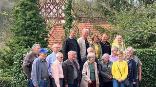Die Angehörigen des Jahrgangs 1953 trafen sich in Laudenbach zum gemeinsamen Klassentreffen.