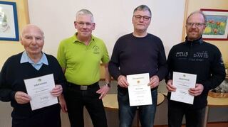 Ehrungen langjähriger und verdienter Mitglieder des Imkervereins Walldürn und Umgebung standen bei der Jahreshauptversammlung an.