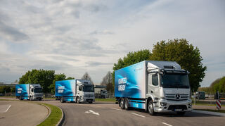 mid Groß-Gerau - Mercedes-Benz Trucks hat seine eActros-Vertriebstour durch fünf europäische Länder gestartet.