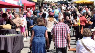 Der Naturparkmarkt in Neckarzimmern war einen Besuch wert.