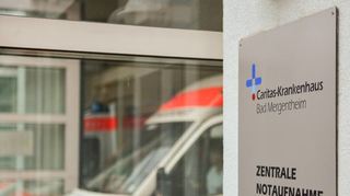 Die Zentrale Notaufnahme am Caritas-Krankenhaus Bad Mergentheim wird intensiv genutzt und soll bald umgebaut werden.