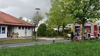 Im Kindergarten St. Martin in Walldürn fand am Mittwoch eine Brandschutzübung statt. Durch den Anbau haben sich die Räumlichkeiten und dadurch die Fluchtwege geändert.