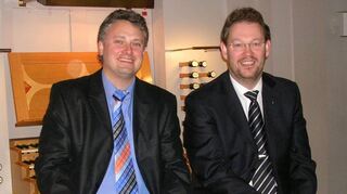 Trompeter Rudolf Mahni und Organist Carsten Klomp geben auf Einladung des Lions Clubs ein Benefizkonzert zugunsten der Malteser Aktion „Herzenswunsch-Krankenwagen“ in der Stiftskirche.