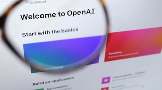 Die Homepage von ChatGPT. Der Software-Riese Microsoft baut sein Engagement bei OpenAI, dem Entwickler des Chatbots ChatGPT, kräftig aus.