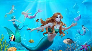 „Arielle im Wasser“ ist auch in Bad Mergentheim zu erleben.