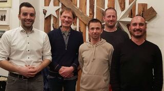 Der neue Vorstand des Gewerbevereins.