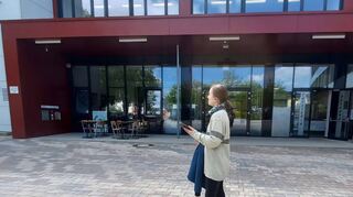 Orientierungslos in der Schule? Zumindest was die Schulwege angeht, will Maria Liebig das anderen ersparen.