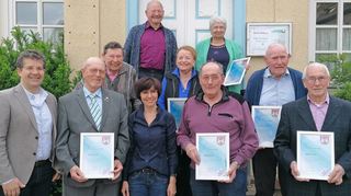 Beim „Liederkranz“ Hardheim wurden Mitglieder geehrt.