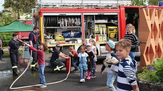 Die Weikersheimer Jugendfeuerwehr freute sich über das Interesse. Mitmachen können Mädchen und Jungen von 10 bis 17 Jahren.