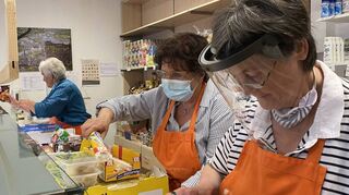 Besonders während der Pandemie war die Belastung für die ehrenamtlichen Helfer der Wertheimer Tafel groß.