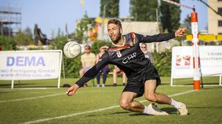 Der Käfertaler Nick Trinemeier darf sich mit der deutschen Nationalmannschaft auf die Faustball-WM in der Mannheimer SAP Arena freuen.