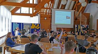 Aktive Mitarbeit der Jugendlichen war gefordert beim zweiten Jugendforum der Stadt Lauda-Königshofen.