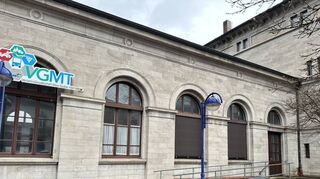 Im Laudaer Bahnhof startet die regionale Besichtigungstour im Rahmen des bundesweiten Tags der Architektur.