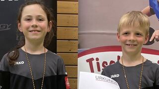 Sowohl Svenja Hepp als auch Levin Würzberger belegten beim Badischen Ranglistenturnier in Offenburg den zweiten Platz.