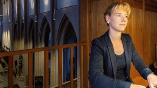 Jasmin Neubauer ist bei der nächsten „Orgelmusik zur Marktzeit“ in der Stiftskirche zu erleben.