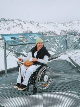 Traumhafte Aussichten von der Lounge auf 2421 Metern, nah am Großglockner.