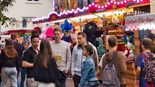 Bunt war das Programm beim Adelsheimer Volks- und Schützenfest am Wochenende.