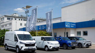 mid Würzburg - Zwei Transporter, Pick-Up und Luxus-Van umfasst die Maxus-Elektro-Palette.