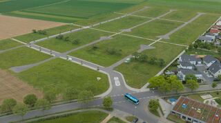Um auf den knappen Flächen in der Kurstadt möglichst viel Wohnraum zu schaffen, sind im Neubaugebiet Auenland III mehrere Grundstücke für den Geschosswohnungsbau vorgesehen.