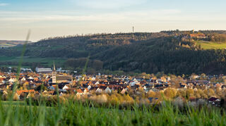 Igersheim, Ansicht von Nordosten.