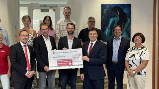 In den Räumen der Sparkasse Osterburken wurden die Spenden aus dem PS-Sparen überreicht.