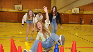 Schulfest am Matthias-Grünewald-Gymnasium in Tauberbischofsheim.