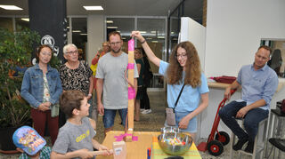 Schulfest am Matthias-Grünewald-Gymnasium in Tauberbischofsheim.