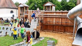 Der römische Wasserspielplatz „Neptun“ in Osterburken ist ein von LEADER gefördertes Gemeinschaftsprojekt, das am Donnerstagabend eingeweiht wurde.