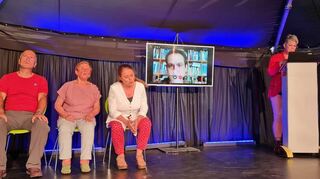 Auch wenn die Live-Schalte nicht reibungslos funktionierte, so gab es doch viel Interessantes zum Thema Dialekt.