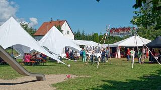 Die BCH-Bloos-Band spielte bei der Pepperoni-Sommerbühne auf.