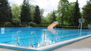 Blick auf das Frankenbad in Tauberbischofsheim.