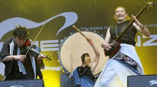 Made in Japan: Die Band „TRAinnovation“ gewann den Emergenza-Wettbewerb auf der Sounds of Nature-Bühne.
