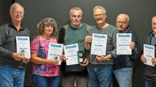 Bei der BSW-Fotogruppe gab es Ehrungen.