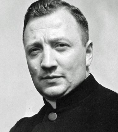 Pfarrer Josef König, der am 16. Mai 1934 Vikar in Schweinberg wurde und zu den Opfern des NS-Regimes gehört.
