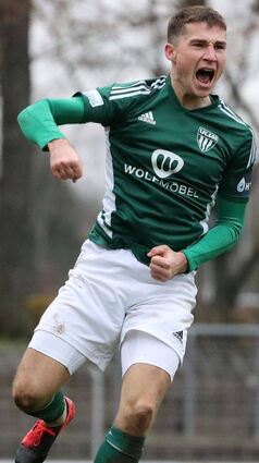 Der frühere Schweinfurter Tim Kraus spielt jetzt für die Kickers.