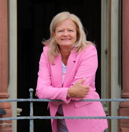 Bürgermeisterin Anette Schmidt ist an diesem Freitag seit vier Jahren im Amt.
