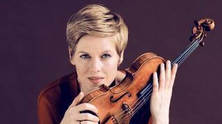 Die Violinistin Isabelle Faust hat in Edenkoben gespielt.