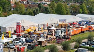 Die Hohenloher Wirtschaftsmesse findet auf dem Künzelsauer Gelände Wertwiesen statt.