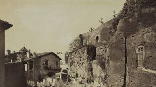 Aufnahme von Carlo Baldassarre Simelli aus Rom (um 1860).