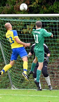 Der Ball wollte weder bei Buchen III noch bei Höpfingen III ins Tor.