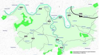 In den grün markierten Flächen auf Wertheimer Gemarkung soll es jeweils höchstens acht Windräder geben, schlägt der Gemeinderat dem Regionalverband vor.