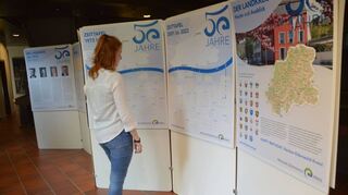 Eine interessante Ausstellung zur Kreisgeschichte ist im Oktober im Rathausfoyer zu sehen.