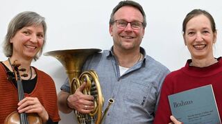 Das Trio energico gastiert am 8. Oktober in Aub.