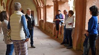 Bei einem Erlebnistag im Kloster Bronnbach erfuhren die Besucher in Führungen Wissenswertes über mittelalterliches Klosterleben.