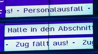 „Rien ne va plus“: Nichts ging mehr am Wochenende wegen kurzfristiger Krankmeldungen auf der Frankenbahn zwischen Bad Friedrichshall und Lauda. Und das sorgte bei manchen Fahrgästen für großen Ärger.