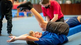 Bei den verschiedenen Übungsangeboten des TV Sennfeld ist wirklich jedes Kind willkommen – egal ob es kerngesund ist oder eine körperlicher oder geistiger Beeinträchtigung hat. Das Projekt „Sport für alle“ ist in der Region einzigartig.