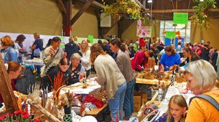 Am gesamten Wochenende strömten die kleinen und großen Hobbybastler in die Niederstettener Frickentalhallen.