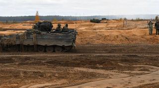 Genau beobachtet wurde die Abschlussübung von „Iron Wolf“ von hochrangigen Militärs aus Litauen, aber auch aus Deutschland.